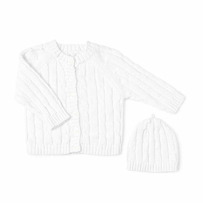 2 Piece Gift Box- 100% Cotton| Soft Cable Knit