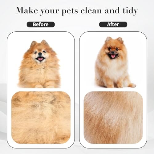 3-in-1 Anti-Static Deshedding Tool for Dogs & Cats Dog Hair Trimmers Pet Clever