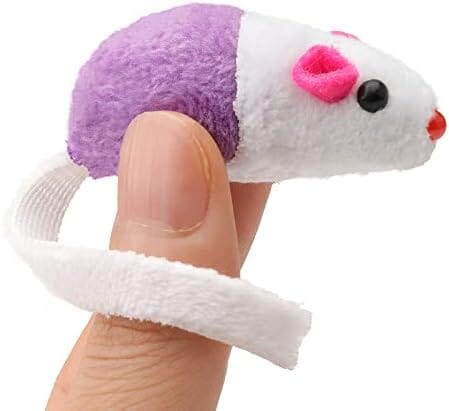 36 Pack 1.8 Inch Small Interactive Cat Toys Mice with Catnip Cat Toys Pet Clever
