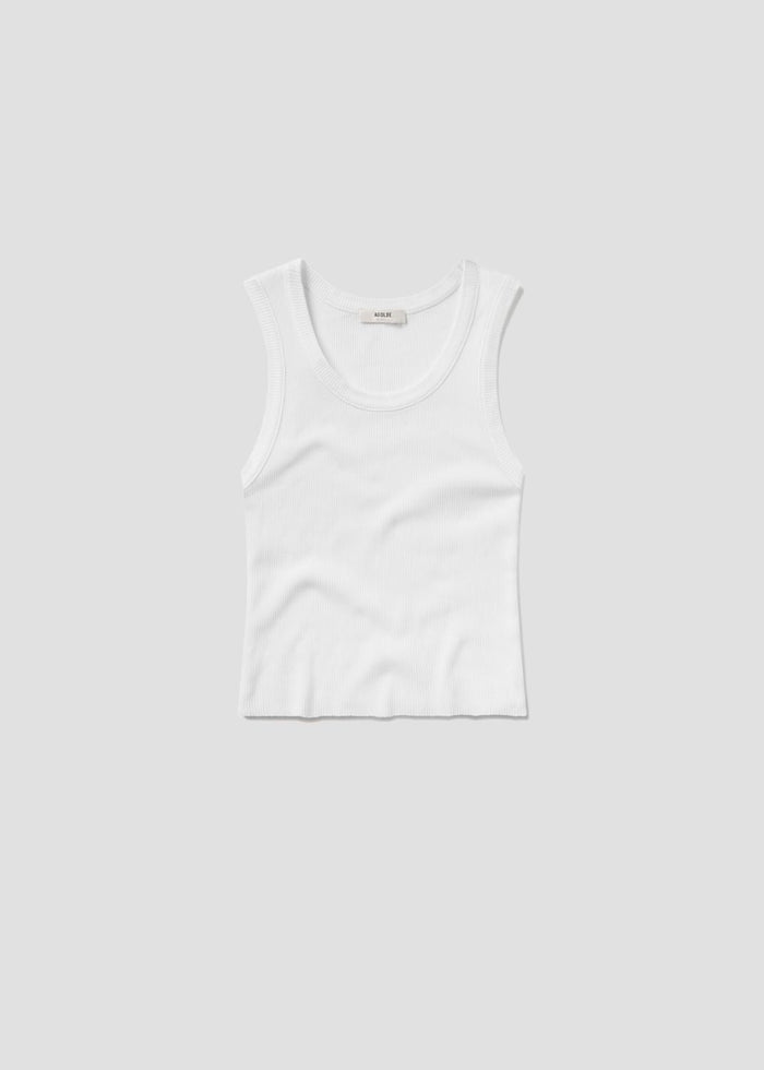 Agolde Shrunken Poppy Tank