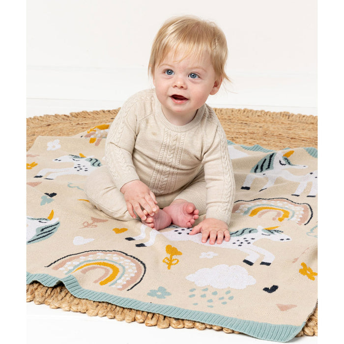 Indus Design Baby Blanket – Unicorn Magic | Koop.co.nz