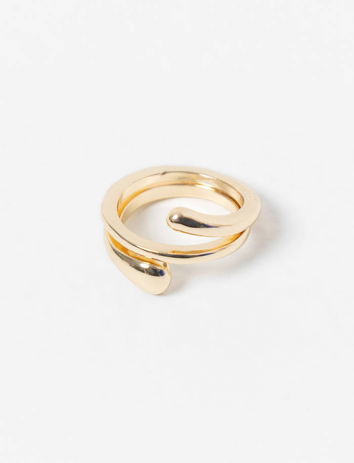 Bague torsadée