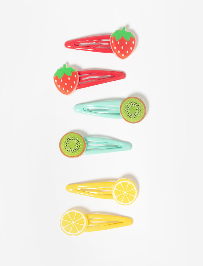 Barrettes variées - paquet de 6