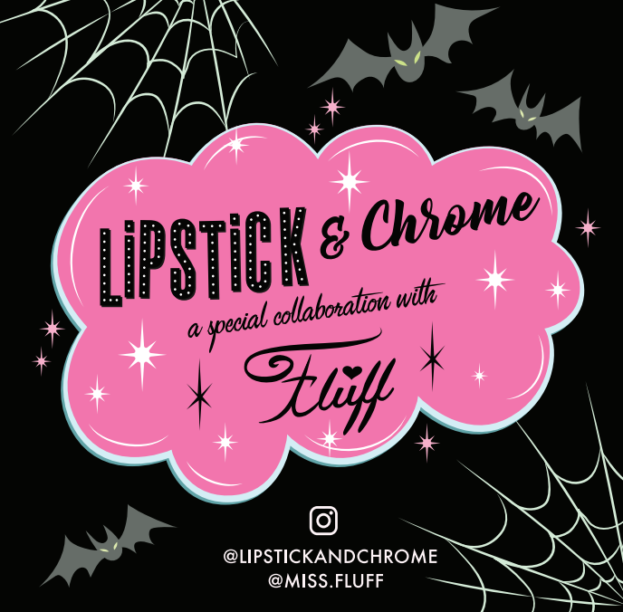 Beam Me Up Babe Spooky Doll Brooch by Miss Fluff x Lipstick & Chrome