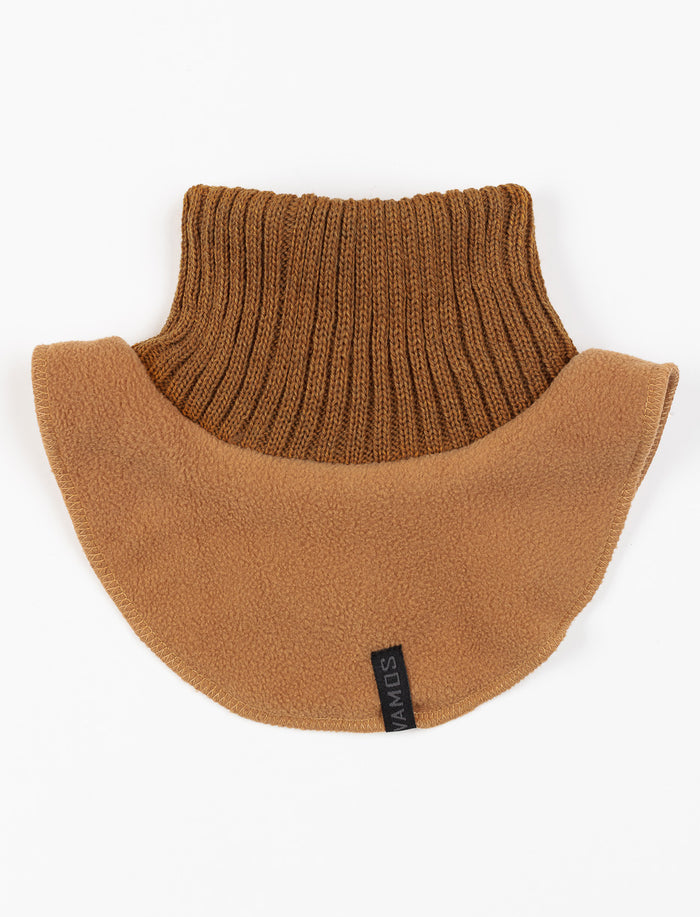 Cache-cou polaire et tricot - bébé