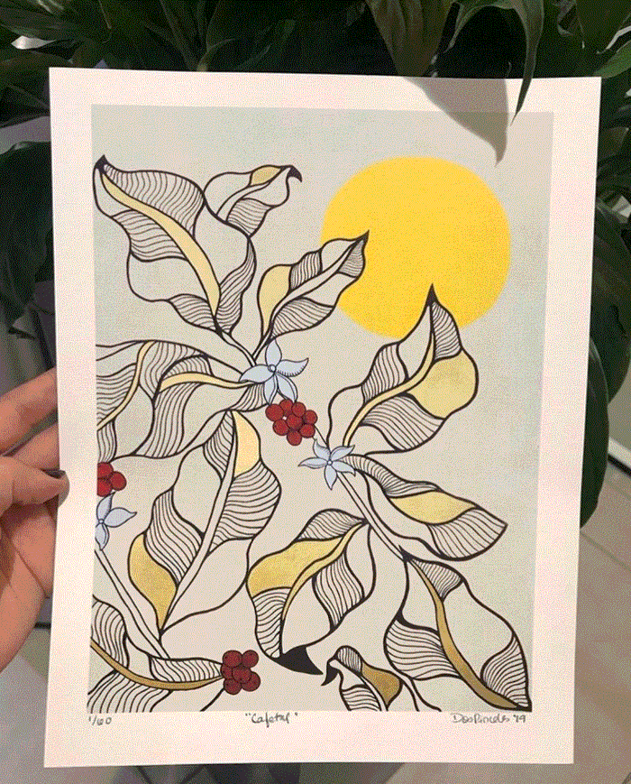Cafetal Print