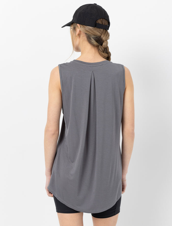 Camisole de sport unie pour femme
