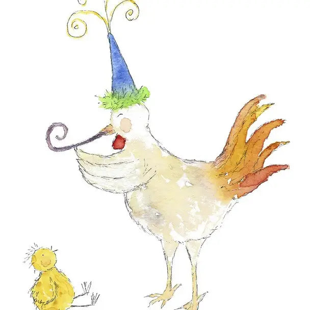 Card - Birthday Chicken