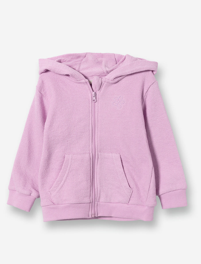 Cardigan à capuchon - bébé fille