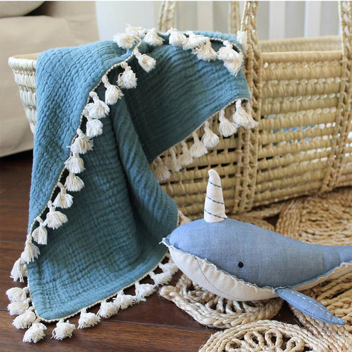 Crane Baby Caspian Narwhal Soft Toy | Koop.co.nz