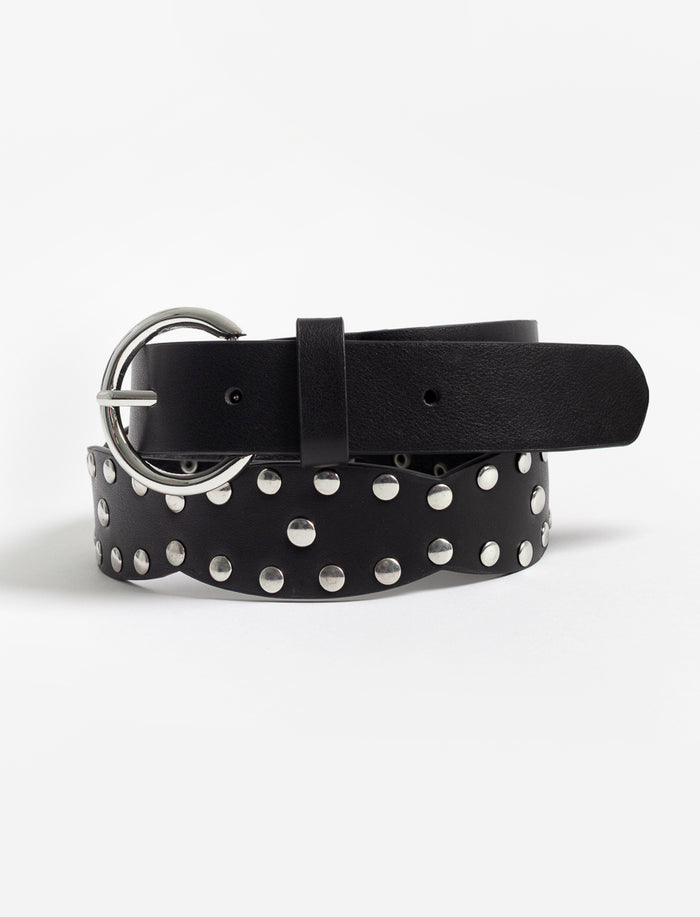 Ceinture à rivets décoratifs