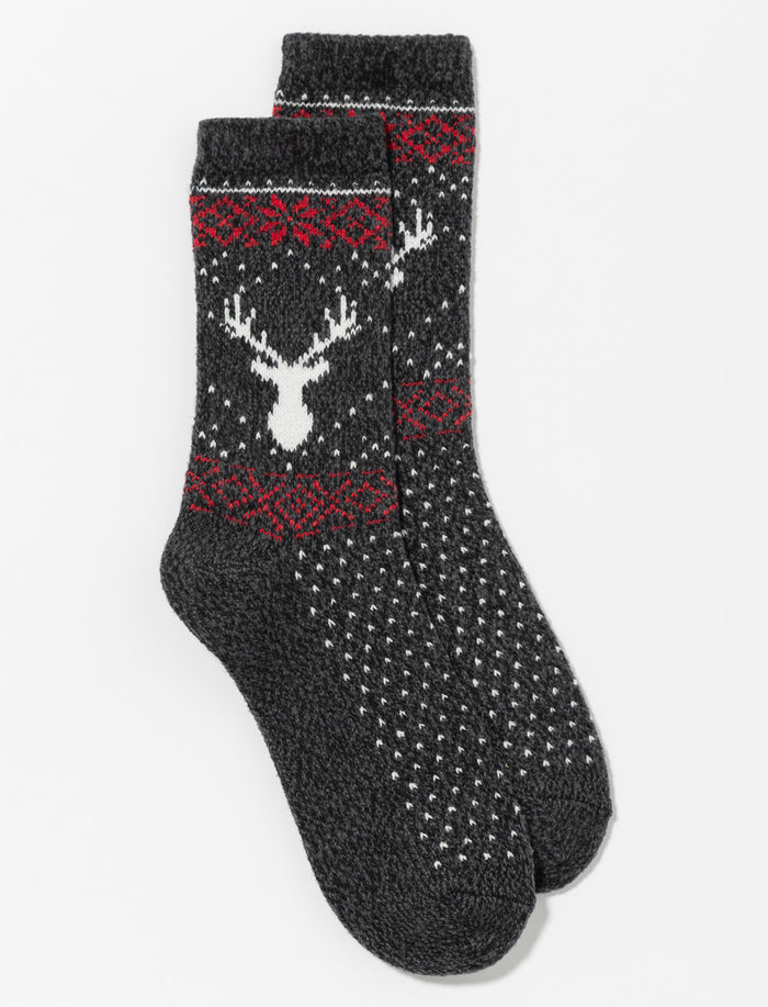 Chaussettes en chenille à motif