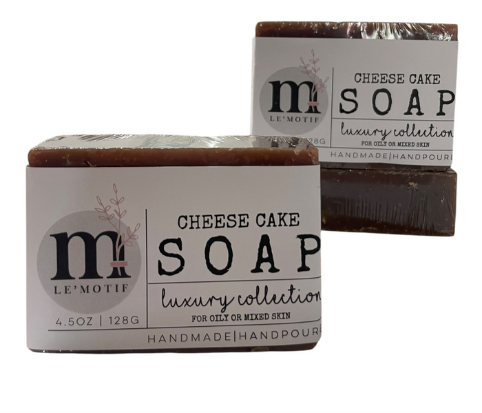 Cheese Cake Soap Bar