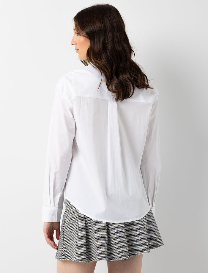 Chemise classique à fermeture boutonnière