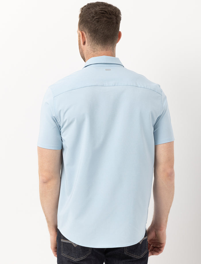Chemise imprimée à manches courtes