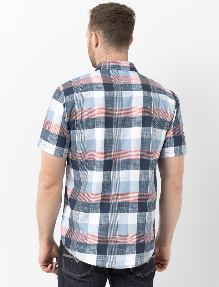 Chemise imprimée à manches courtes