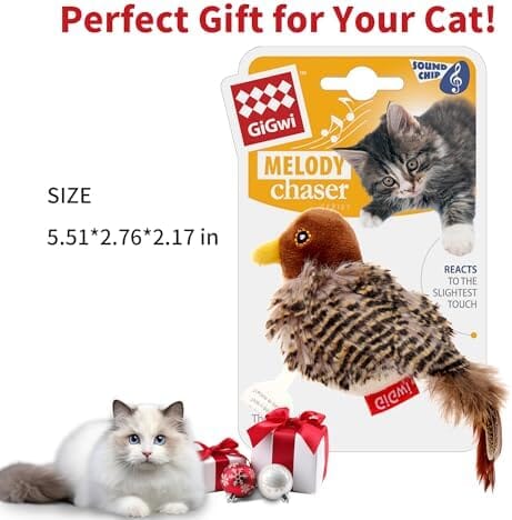 Chirping Bird Cat Toys Realistic Bird Plush Toy Cat Toys amazon