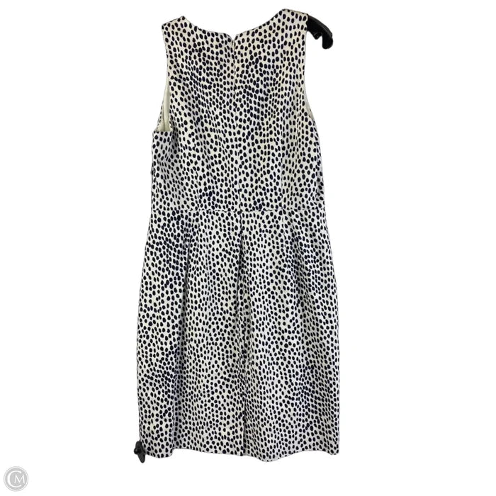 Dress Work By J. Crew In Polkadot Pattern, Size: 10
