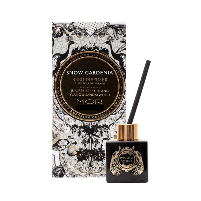MOR Boutique Emporium Petite Reed Diffuser Set - Snow Gardenia (40ml) | Koop.co.nz