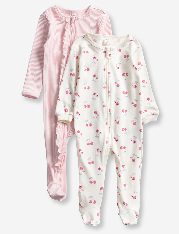 Ens. de 2 pyjamas une pièce