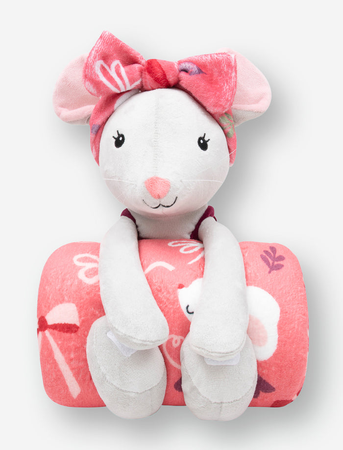 Ensemble de jeté et peluche en peluche imprimé 48 × 60 po