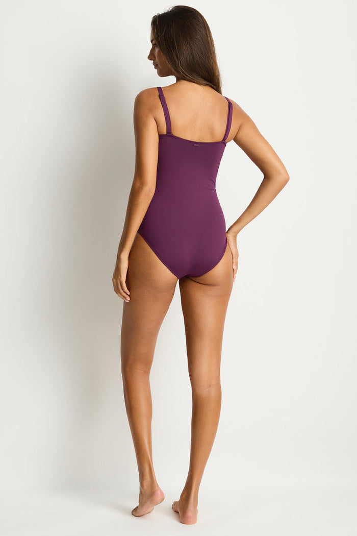 Essentials Edit Twist Bandeau One Piece