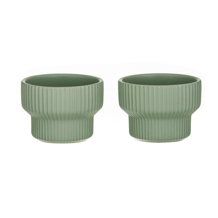 Leaf & Bean Estelle Ribbed Cup Set | Koop.co.nz