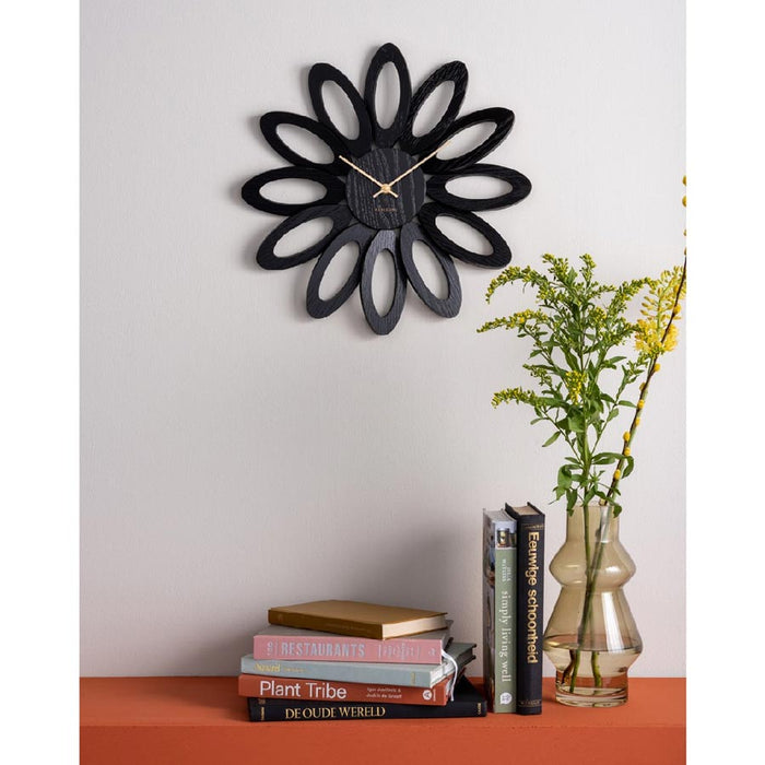 Karlsson Fiore Wall Clock - Black (40cm) | Koop.co.nz