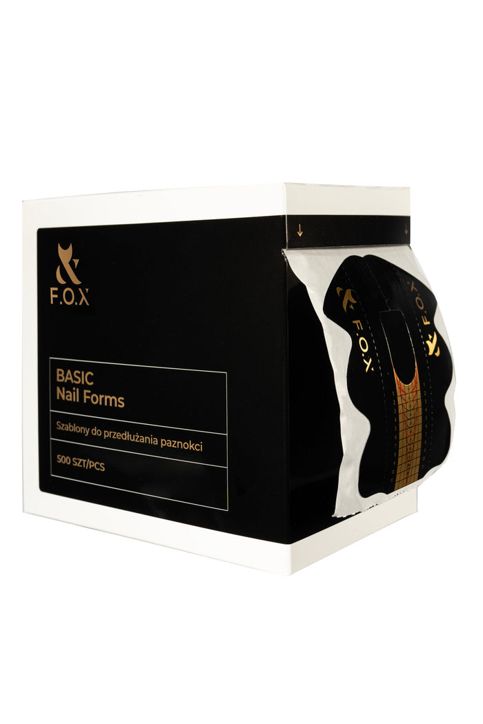 F.O.X Basic Nail Forms (500 pcs) Nail Forms F.O.X