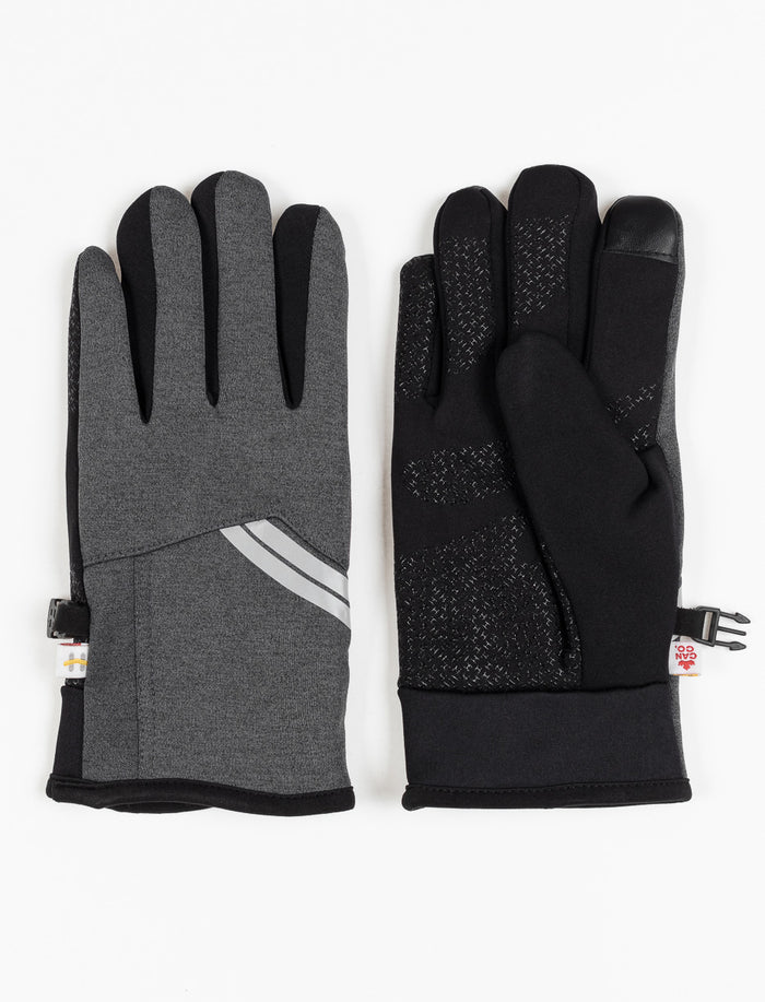 Gants extensibles à bandes réfléchissantes