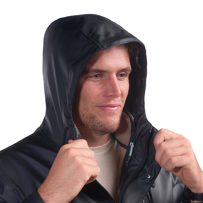 GONG | Manteau Ciré Combo Outerwear Unisexe