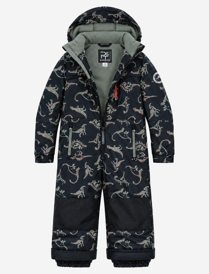 Habit de neige 1 pièce à motifs pour petit garçon