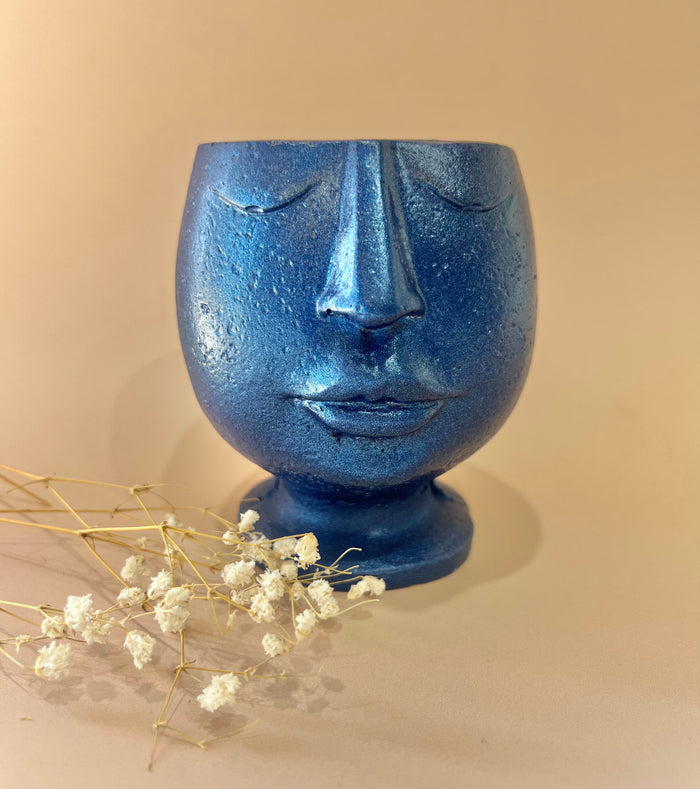 Concrete Face Planter