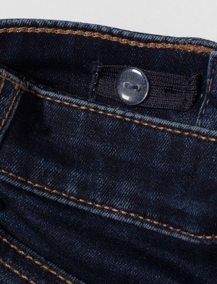 Jean à jambe large en denim pour fille
