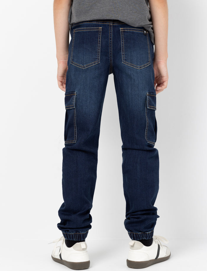 Jean jogger en denim pour garçon