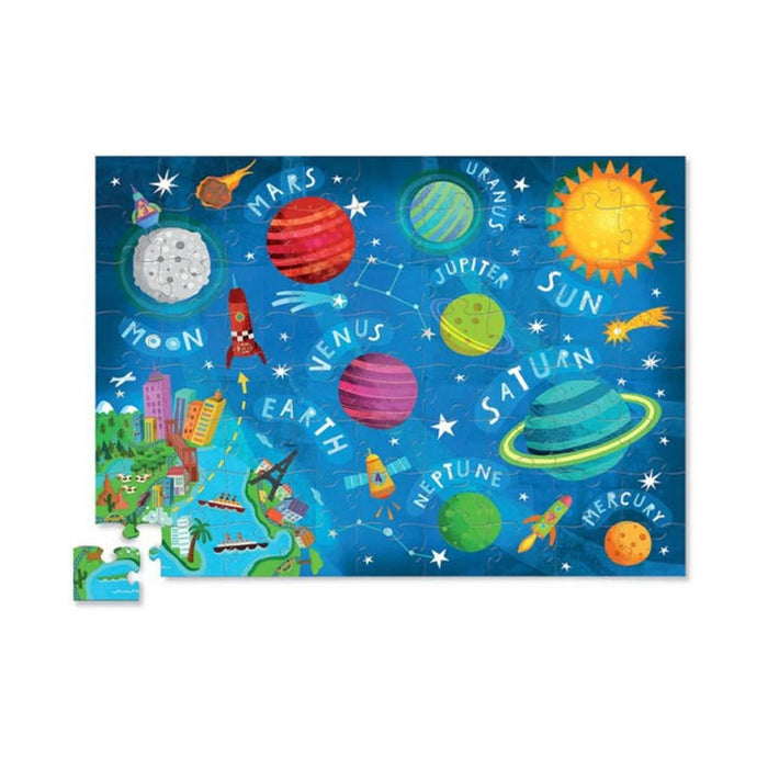 Crocodile Creek Junior Puzzle (72pc) - Space | Koop.co.nz