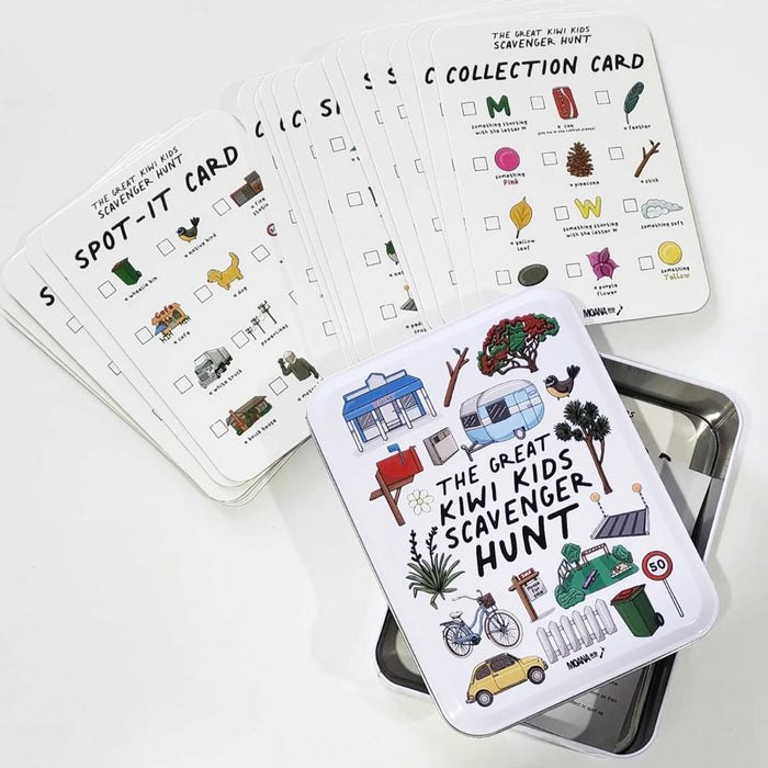 Moana Road Kiwi Kids Scavenger Hunt Game | Koop.co.nz