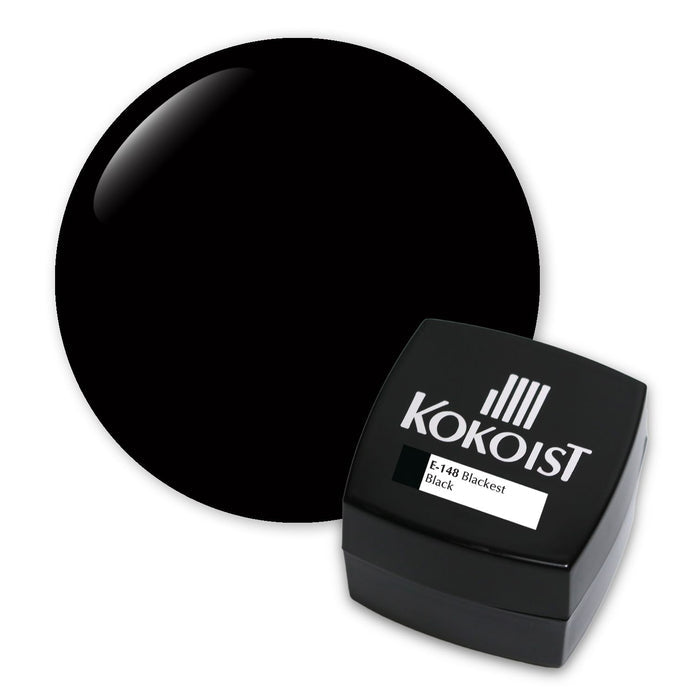 Kokoist E-148 Blackest Black Color Gel KOKOIST