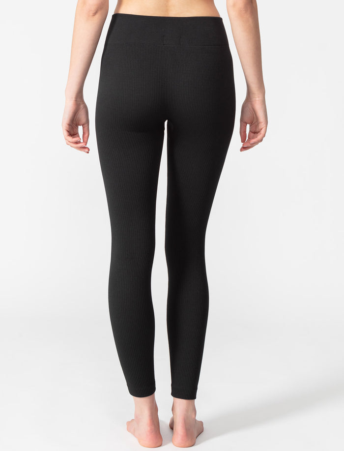 Legging doux texturé