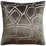 Mink Stones Pillow - 22x22