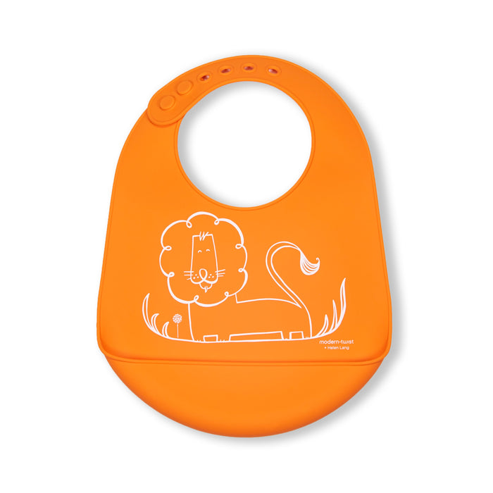 Modern Twist Bucket Bib - Dandy Lion