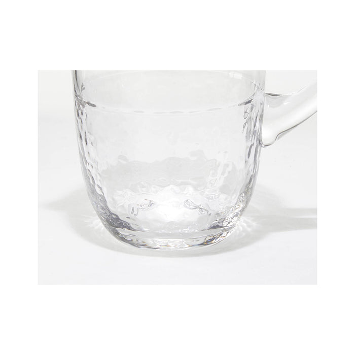 Monte Glass Beverage Pitcher - bottom detail