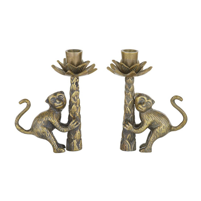 Coast To Coast Nico Monkey Candle Holder Set | Koop.co.nz