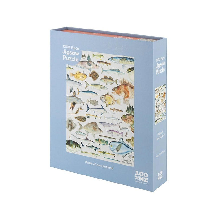 100% New Zealand NZ Fishes Jigsaw Puzzle (1000pc) | Koop.co.nz