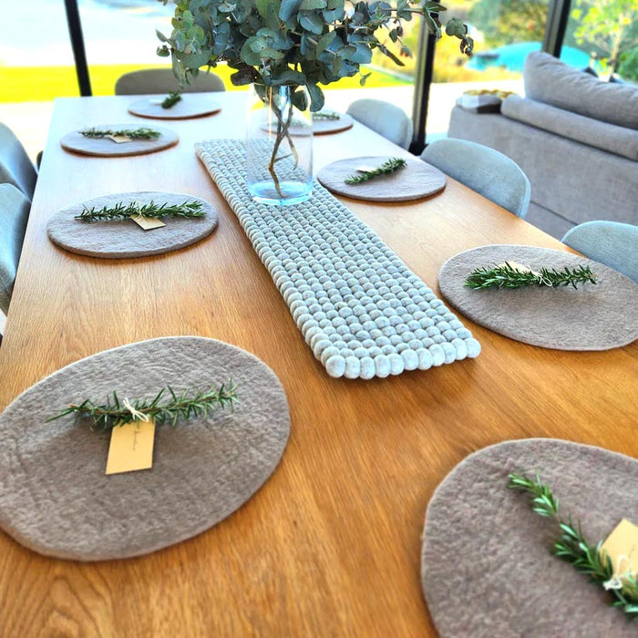 Sheepish Design NZ Wool Sheeted Trivet – Storm (33cm) | Koop.co.nz