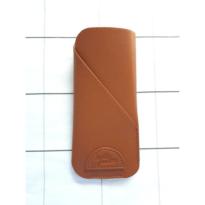 Hello Friday Poppy Tan Glasses Case | Koop.co.nz