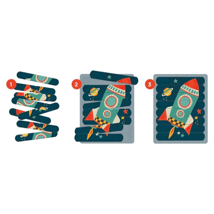 Mudpuppy Puzzle Sticks – Transportation (6 Puzzles) | Koop.co.nz