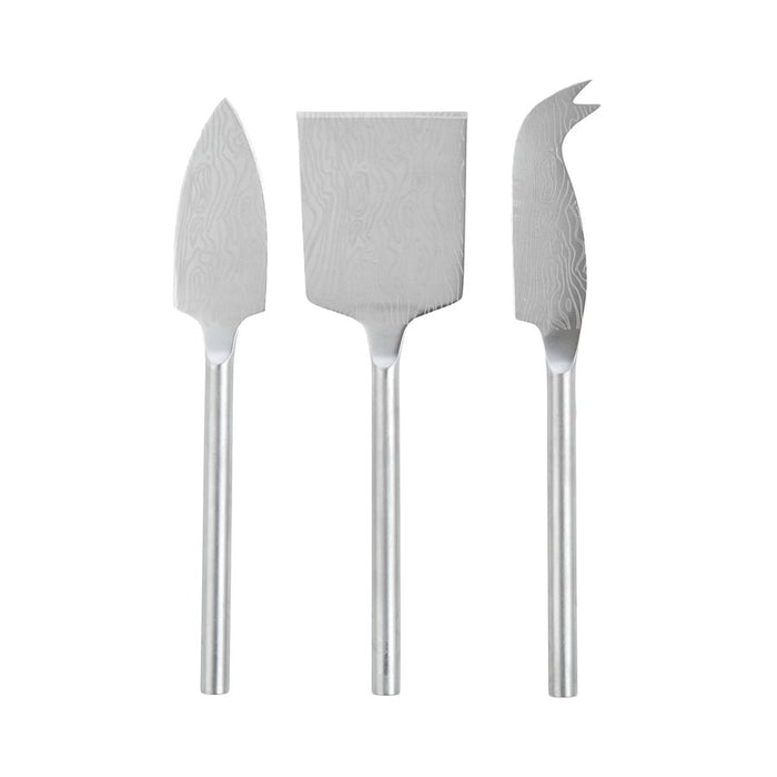 Davis & Waddell Ripple Cheese Knife Set (3pc) | Koop.co.nz