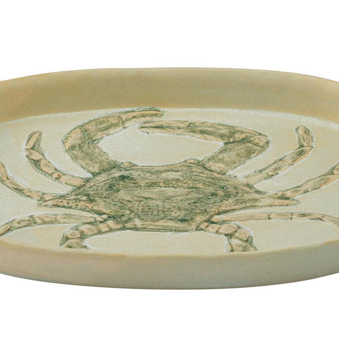 Assemble Riva Ceramic Crab Plate | Koop.co.nz