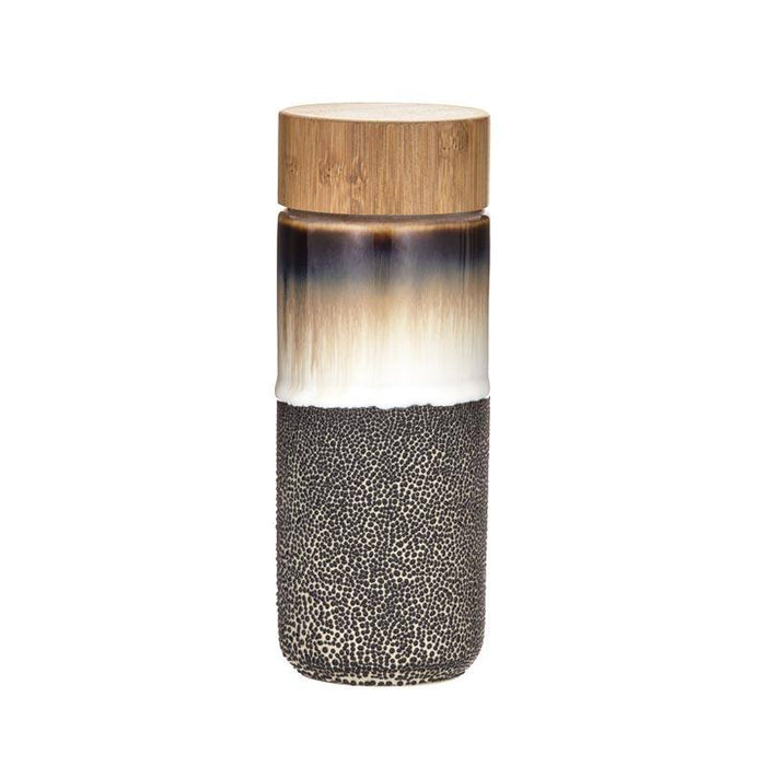 Leaf & Bean Roma Double Wall Flask - Textured | Koop.co.nz